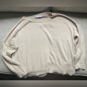 Carly Jean Los Angeles Cynthia sweater in Beige